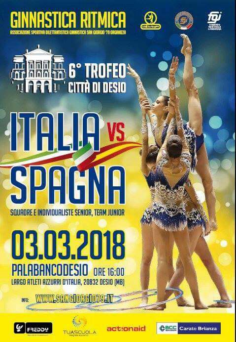 Italia-Spagna al Trofeo Città di Desio, c’è la Cantatore